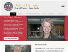 Tablet Screenshot of district1atlanta.com